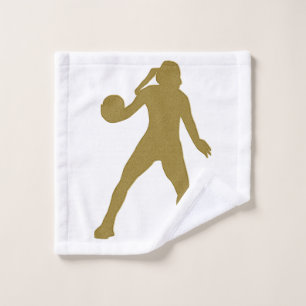 Golden Handball Wash Cloth
