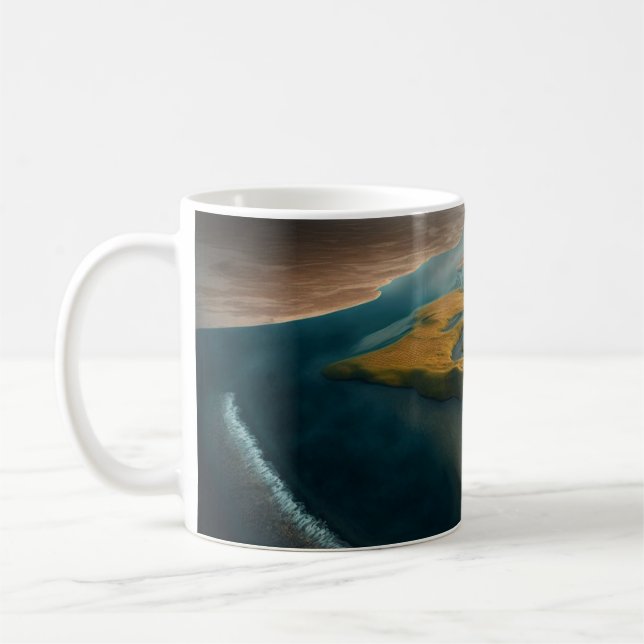 Golden Harmony Coffee Mug (Left)