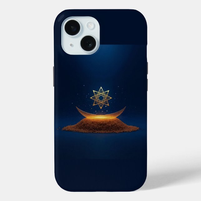 Golden Harmony – Shree Yantra’s Divine Resonance Case-Mate iPhone Case (Back)