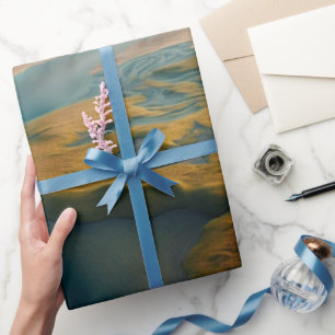 Golden Harmony Wrapping Paper