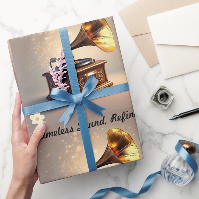 "Golden Harmony" Wrapping Paper (Gifting)