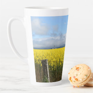 Golden Harvest Latte Mug