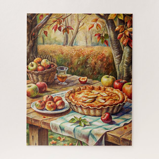 Golden Harvest Puzzle (Vertical)