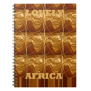 Golden Heart of Africa Notebook