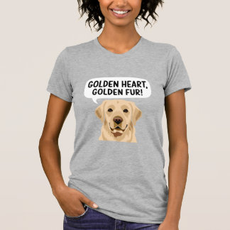 Golden Heart Retriever T-Shirt
