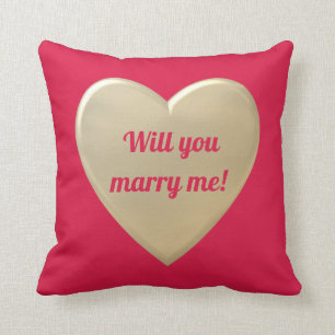 golden  hearts cushion