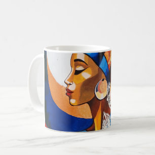 Golden Heritage: African Queen Coffee Mug