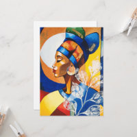 Golden Heritage: African Queen Vibrant Flat Invita