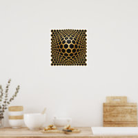 Golden Hexagon Sphere
