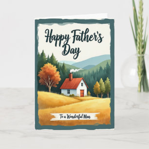 Golden Hills Fathers Day Card