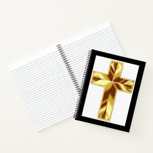 GOLDEN HOLY CROSS NOTEBOOK