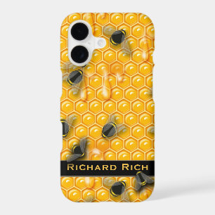 Golden Honeycomb Drip   Aesthetic Bumble Bee