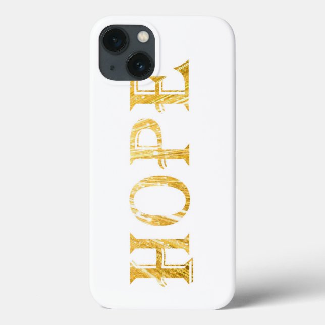Golden Hope Text Apple iPhone 7, Tough Xtreme Case-Mate iPhone Case (Back)