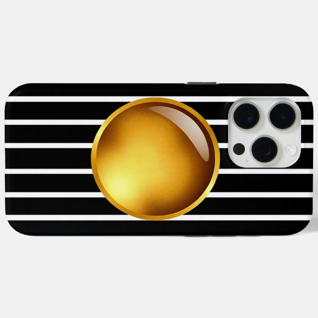 Golden Horizon Abstract Case (Back (Horizontal))