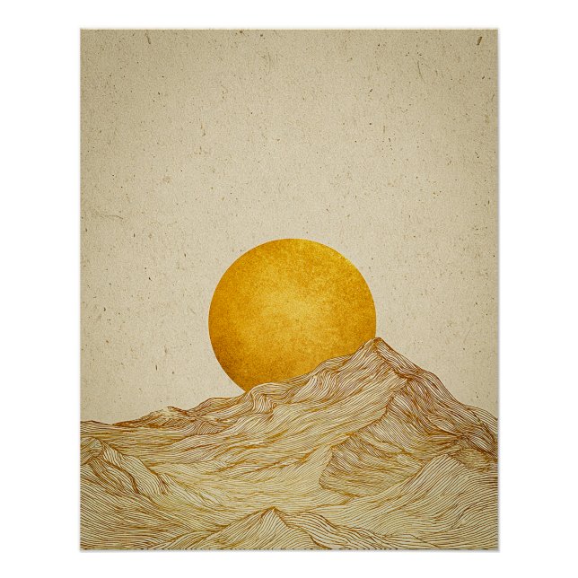 Golden Horizon Poster (Front)