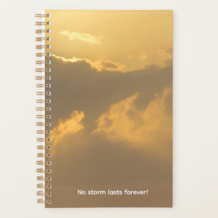 Golden Horizon – Serene Sunset Clouds Planner