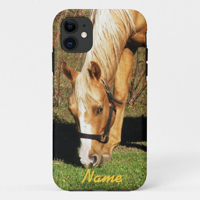 Golden Horse Closeup iPhone 5 Case (Back)