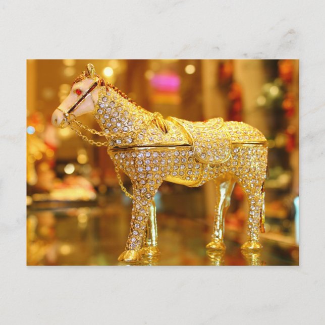 Golden Horse Postcard (Front)