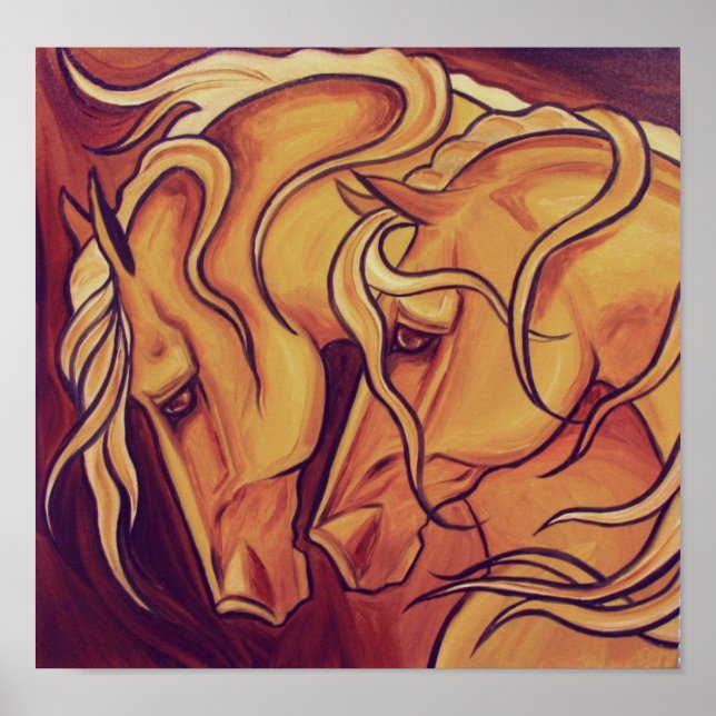 Golden Horses Poster (Front)