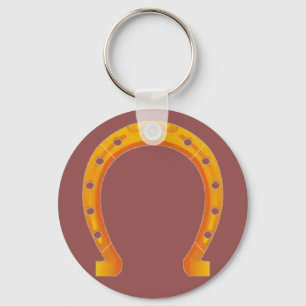 Golden Horseshoe Keychain