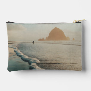 Golden hour at Cannon Beach Accessory Pouch