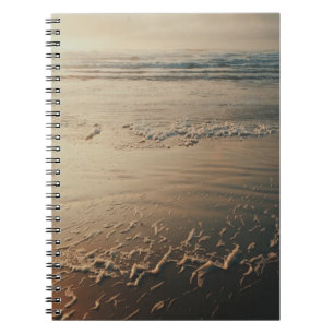 Golden Hour At Cannon Beach Notebook