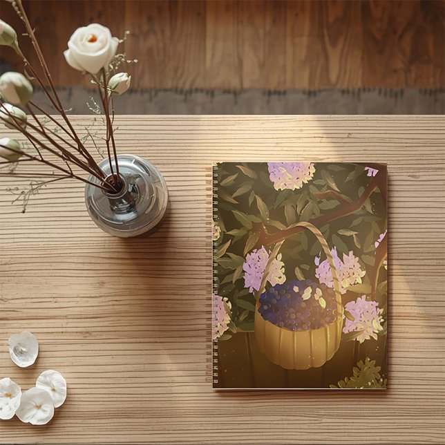 Golden Hour Blueberry Basket Planner (Creator Uploaded)