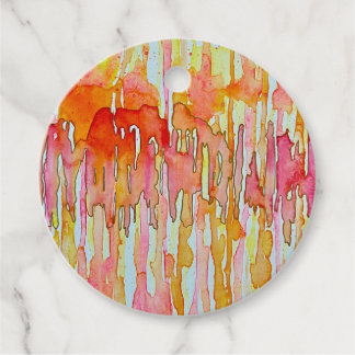 Golden Hour Favour Tags