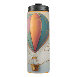 "Golden Hour Getaway" Thermal Tumbler