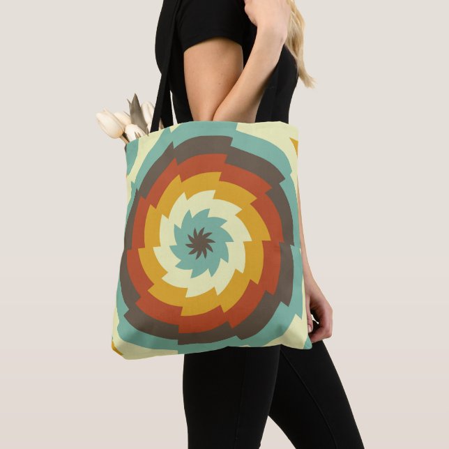 Golden Hour Hypno Tote Bag (Close Up)