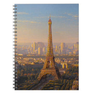 Golden Hour in Paris Notebook