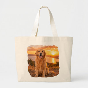Golden Hour - Large Tote Bag