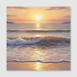 Golden Hour Ocean Sunset
