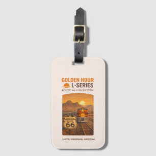 Golden Hour Route 66 L-Series   Kingman Arizona Luggage Tag