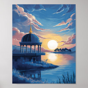 Golden Hour Sanctuary Poster