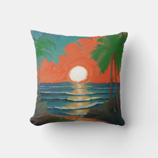 Golden Hour Serenity Cushion