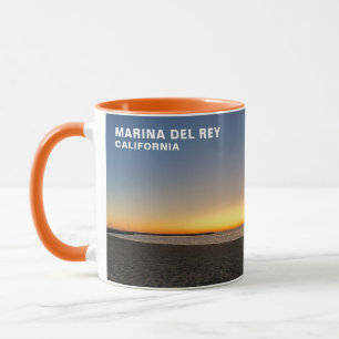 Golden Hour Sunset - Marina Del Rey, CA Mug