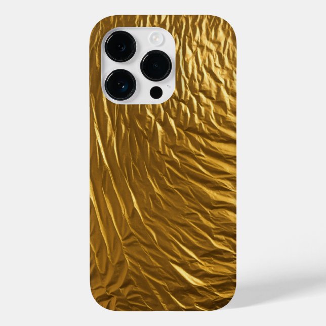 Golden hues apple iphone 14pro case (Back)