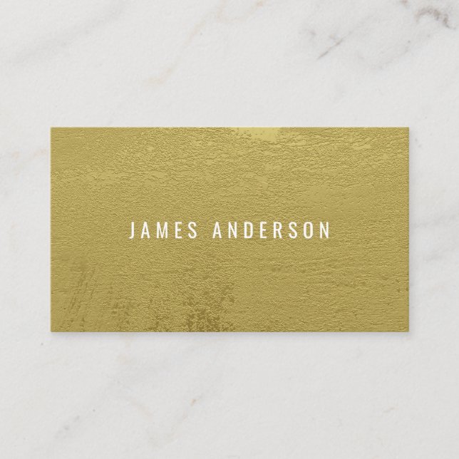 Golden I Business Card (Front)