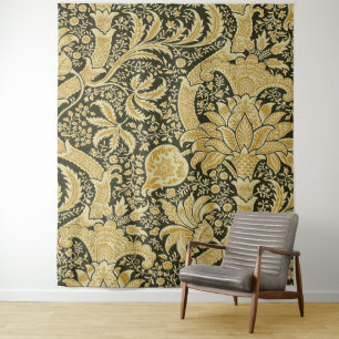 Golden Indian Pattern, William Morris Tapestry