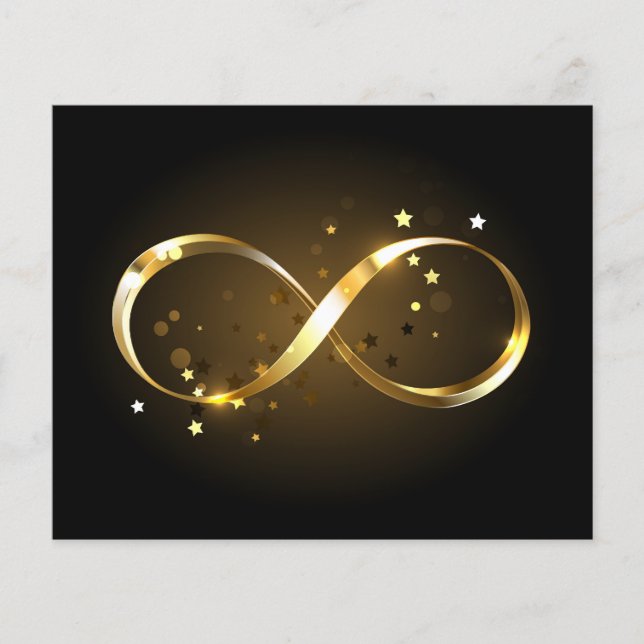 Golden Infinity Symbol (Front)