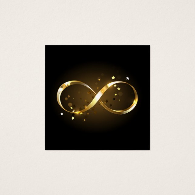 Golden Infinity Symbol (Front)