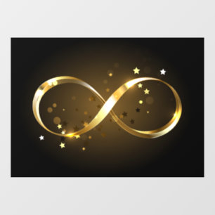 Golden Infinity Symbol