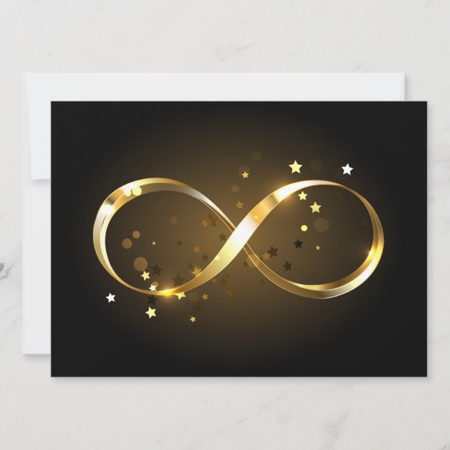 Golden Infinity Symbol (Front)