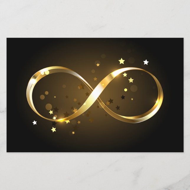 Golden Infinity Symbol (Front)
