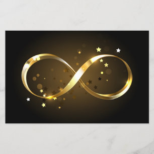Golden Infinity Symbol