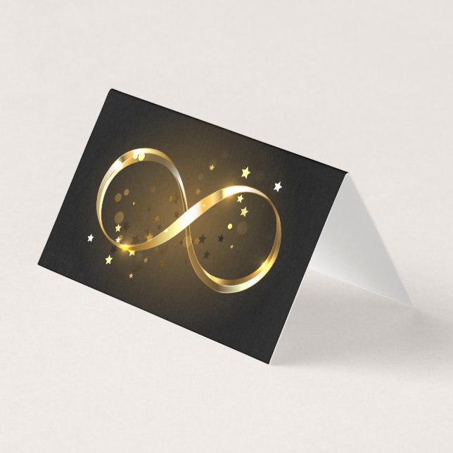 Golden Infinity Symbol (Front)