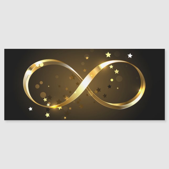 Golden Infinity Symbol (Front)
