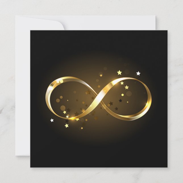 Golden Infinity Symbol (Front)