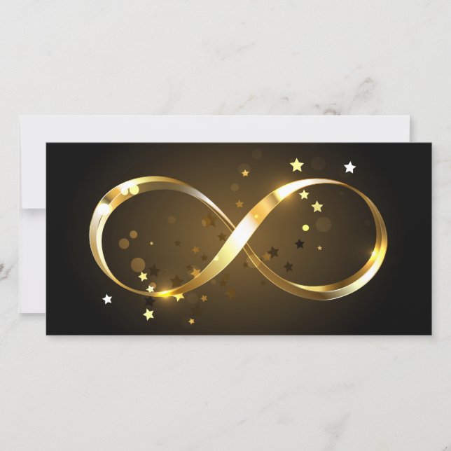 Golden Infinity Symbol Announcement (Front)
